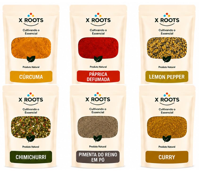 Kit Temperos Clássicos X Roots