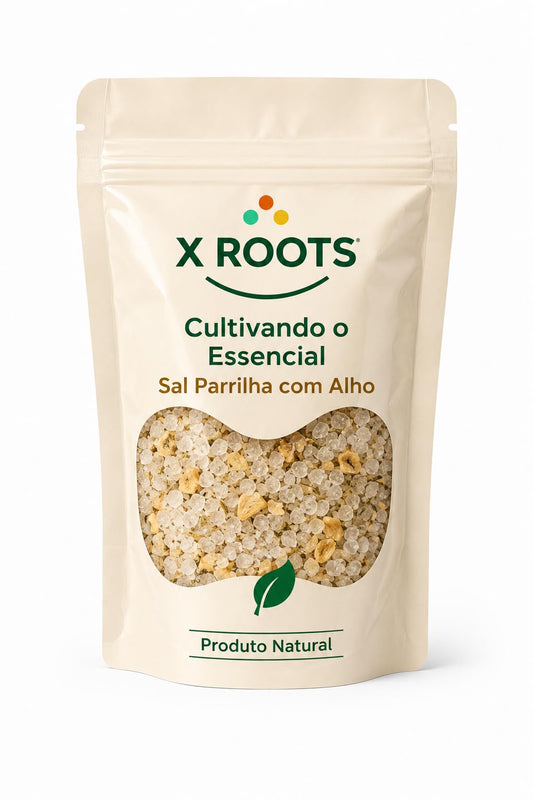 Sal Parrilha com Alho X Roots
