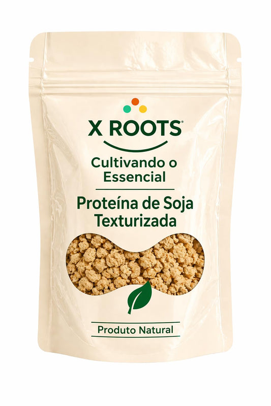 Proteína de Soja Clara Texturizada X Roots
