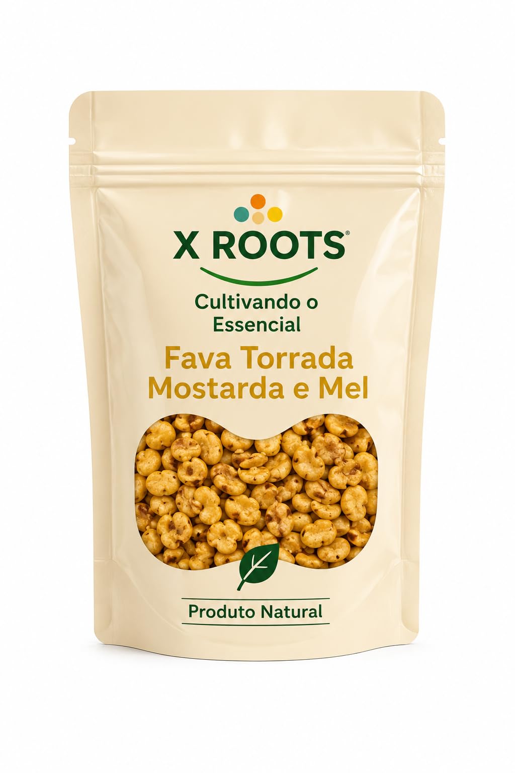Fava Torrada Mostarda e Mel X Roots