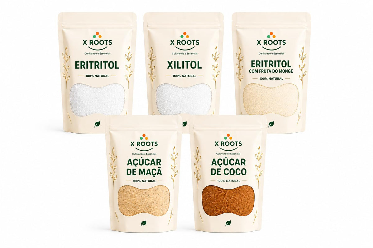 Kit Adoçantes Naturais X Roots