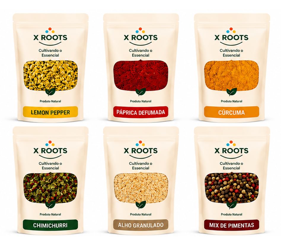 Kit Temperos Fit & Airfryer X Roots