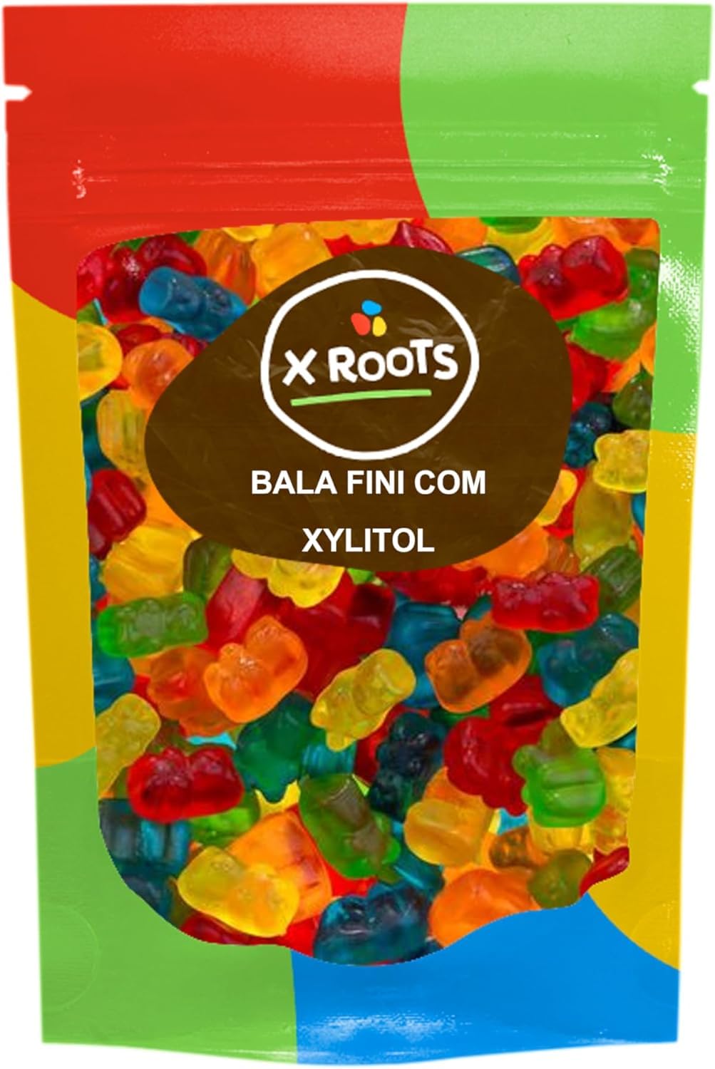Bala de Ursinho com Xilitol X Roots