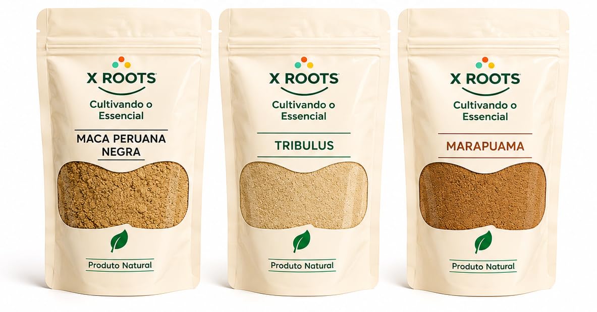 Kit Vitalidade Masculina X Roots