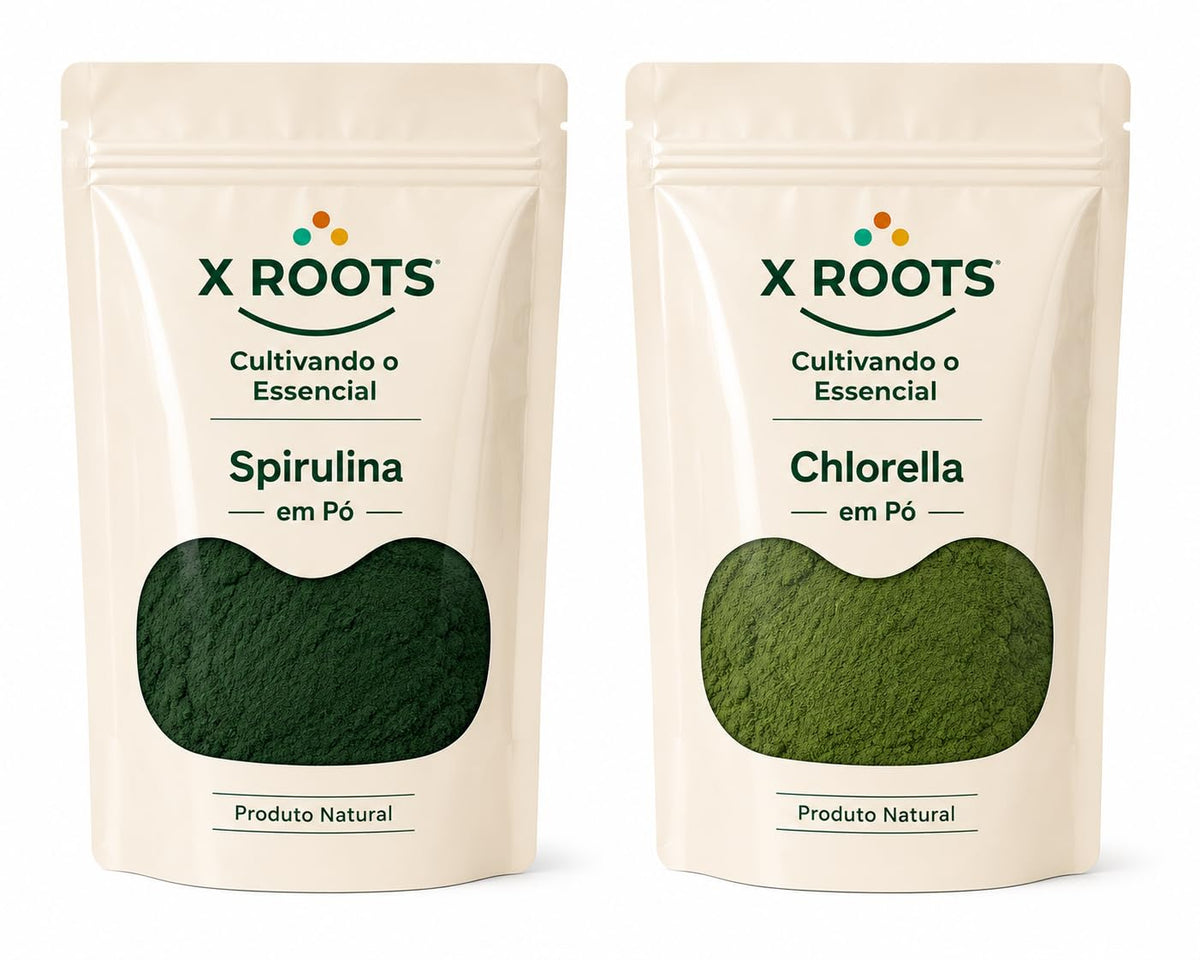 Kit Spirulina & Chlorella X Roots