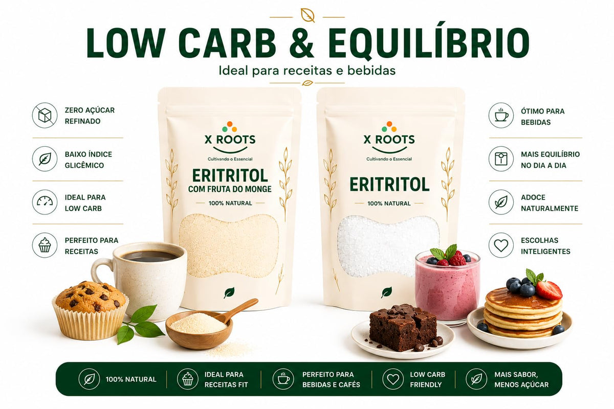 Kit Adoçantes Naturais X Roots