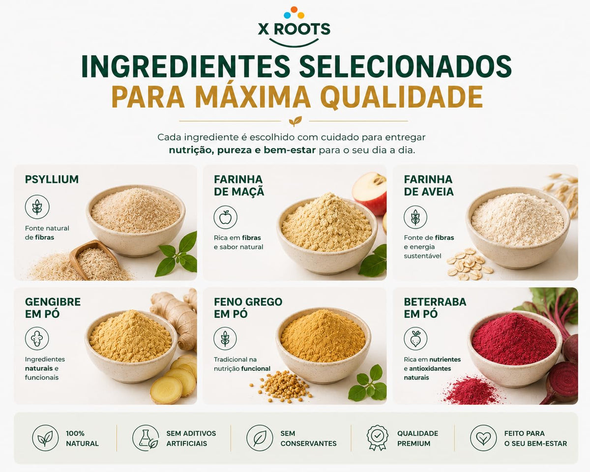 Kit Saúde Intestinal & Digestão X Roots