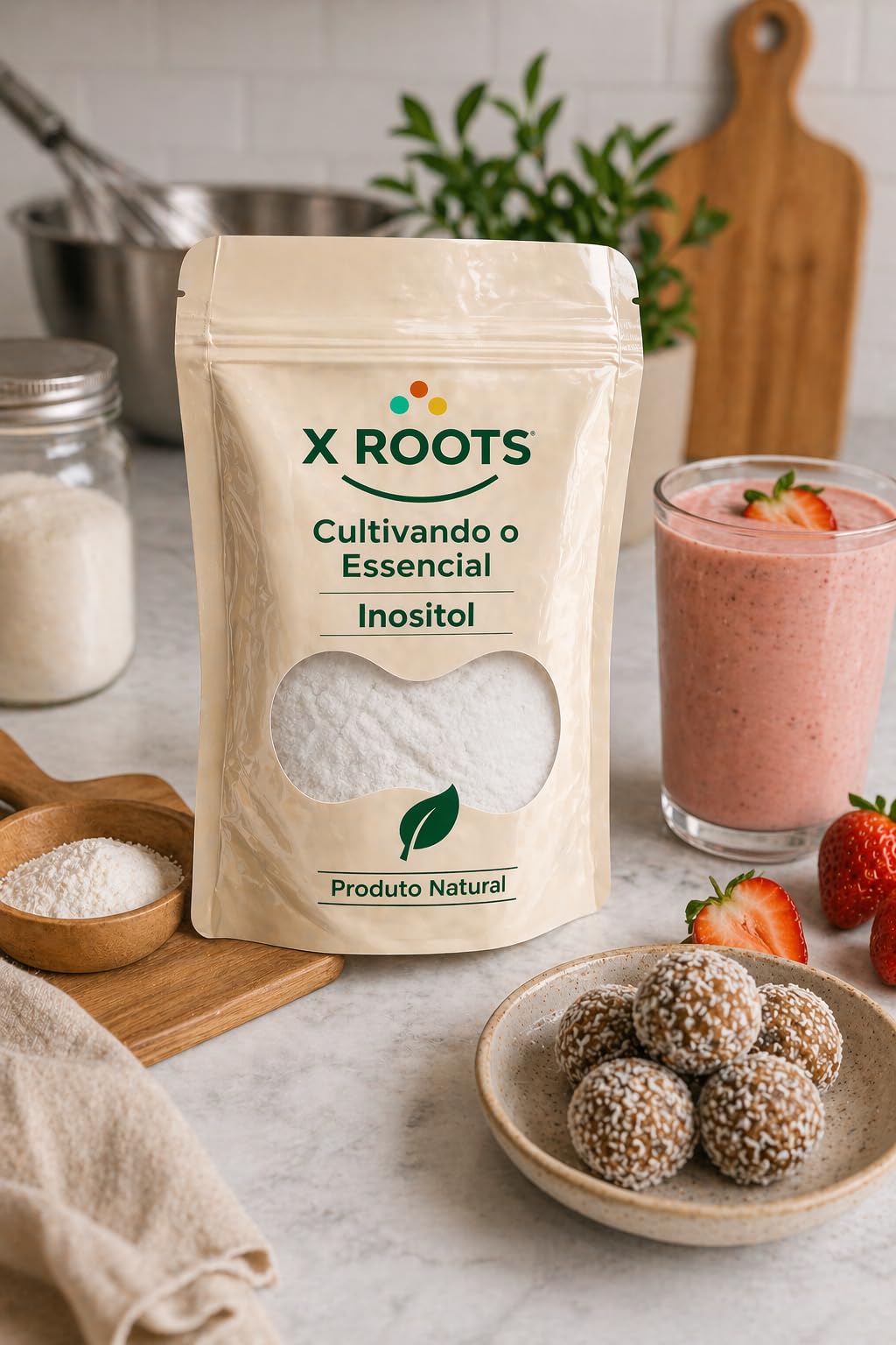 Inositol em Pó X Roots
