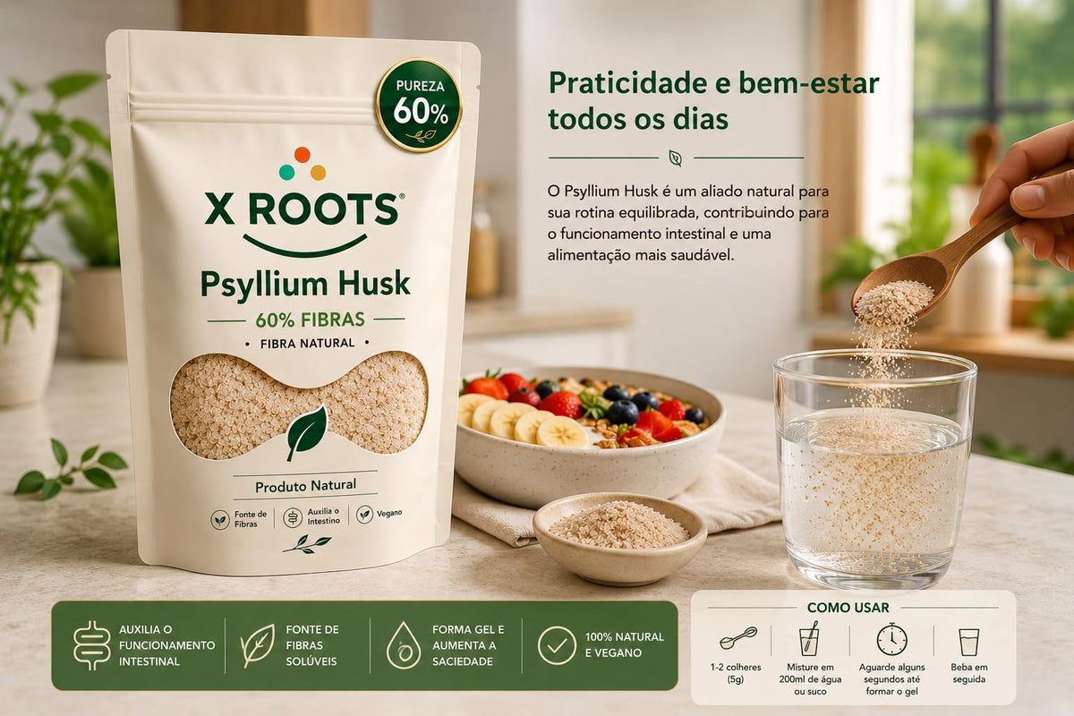 Psyllium Husk 60% X Roots