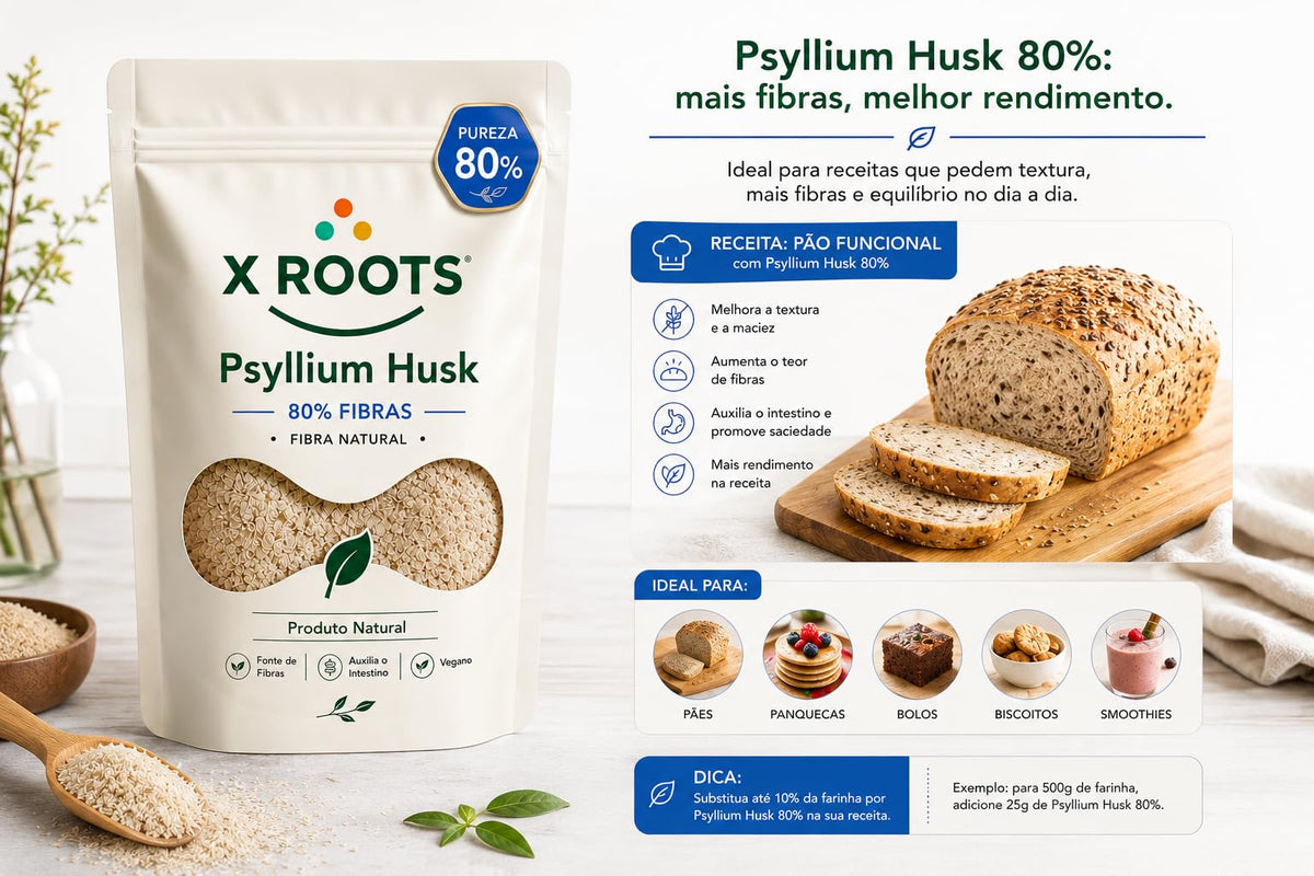Psyllium Husk 60% X Roots