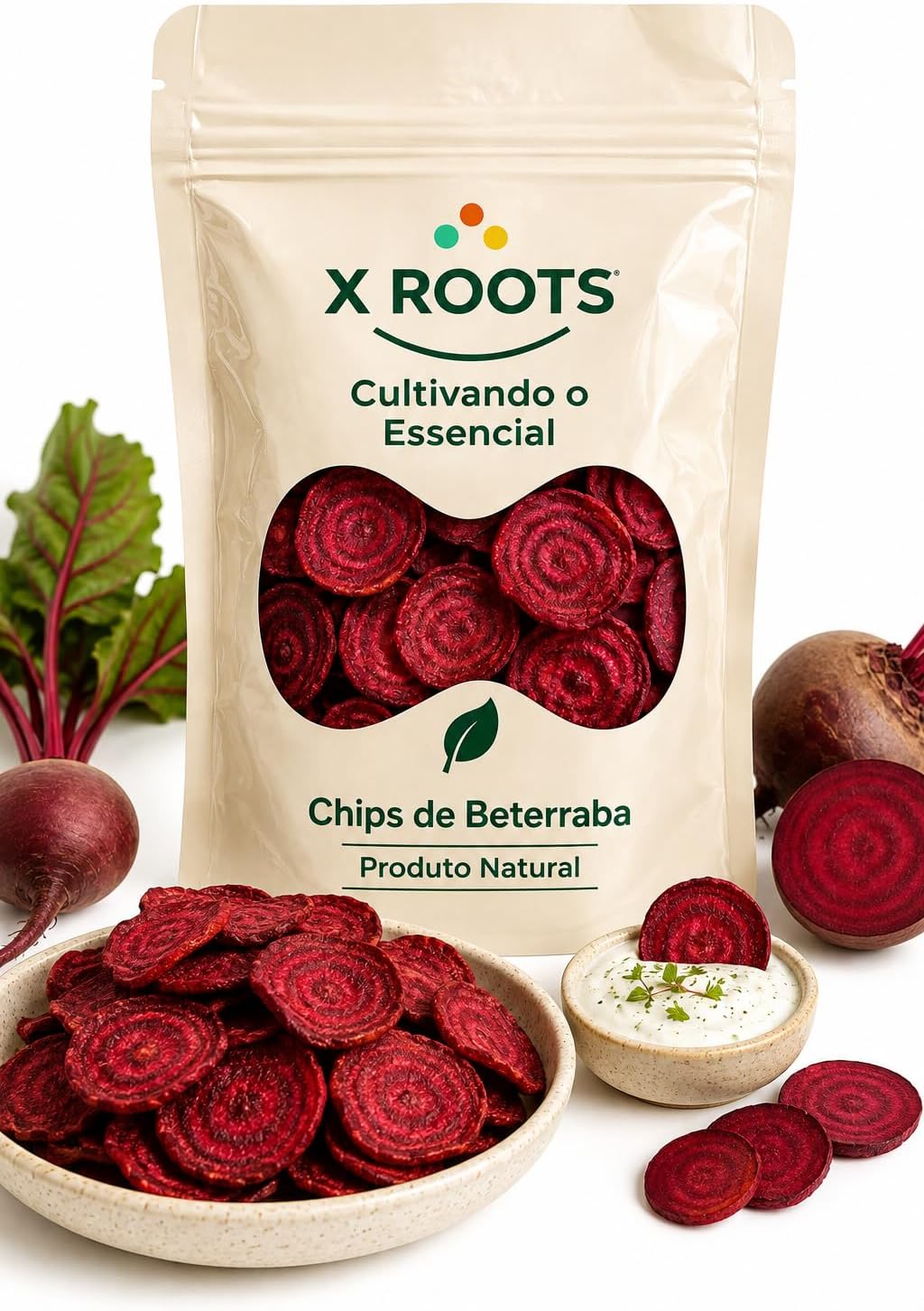 Chips de Beterraba X Roots