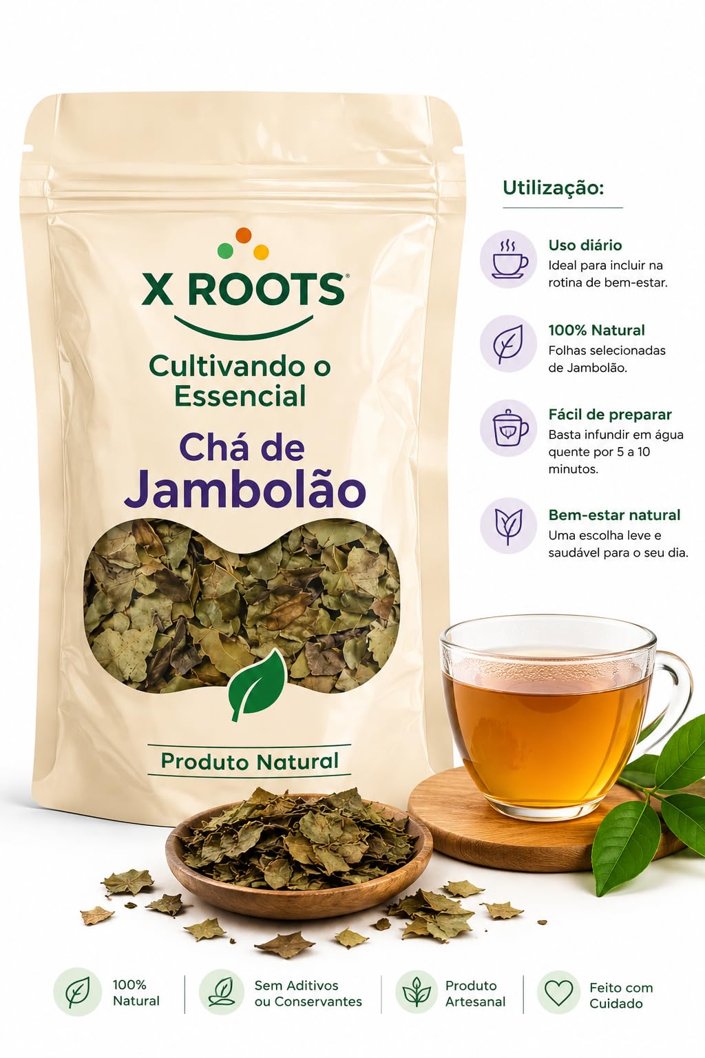 Chá de Jambolão X Roots