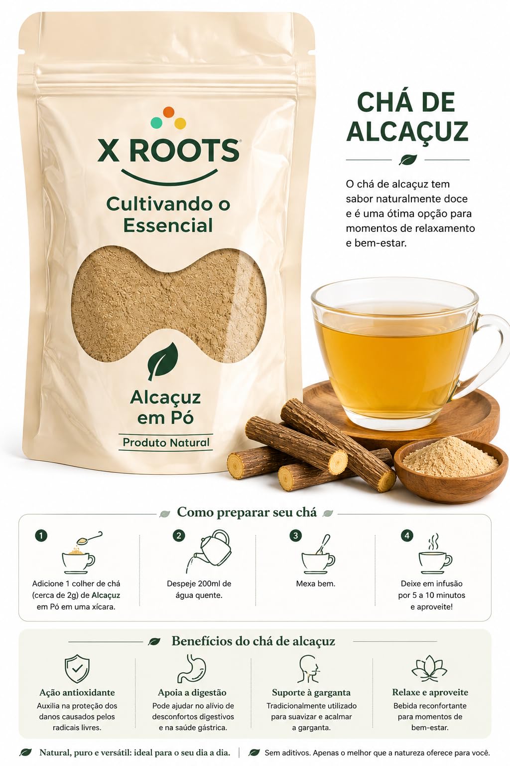 Alcaçuz em Pó X Roots