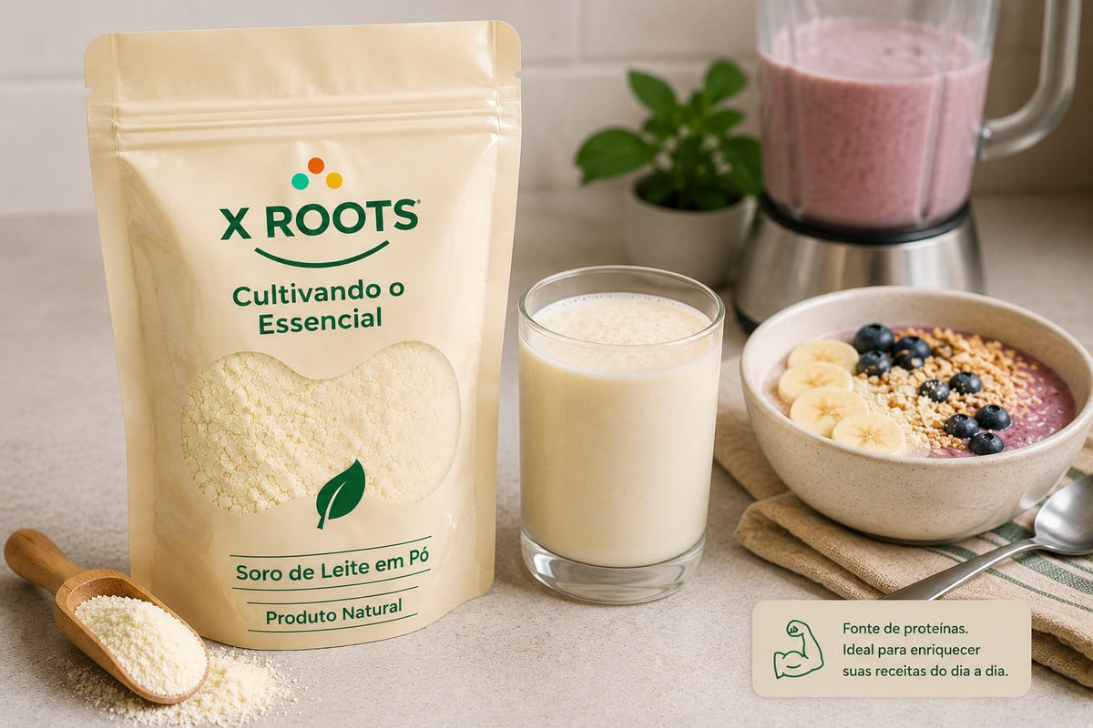 Soro de Leite em Pó X Roots