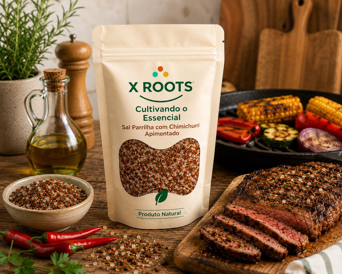 Sal de Parrilha com Chimichurri Apimentado X Roots
