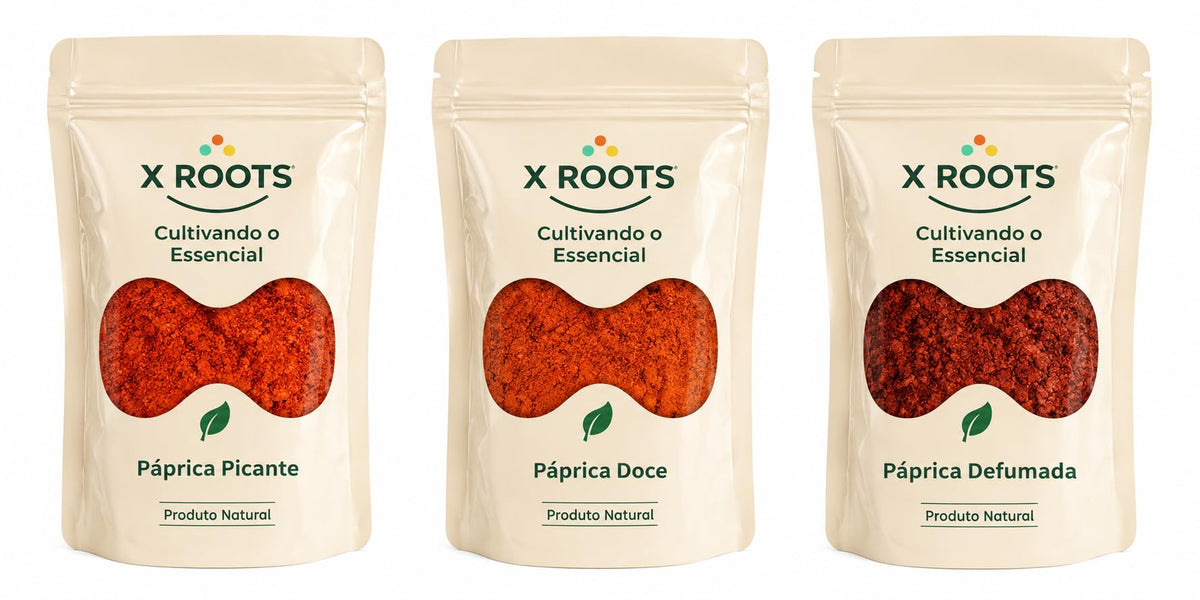 Kit 3 Pápricas X Roots