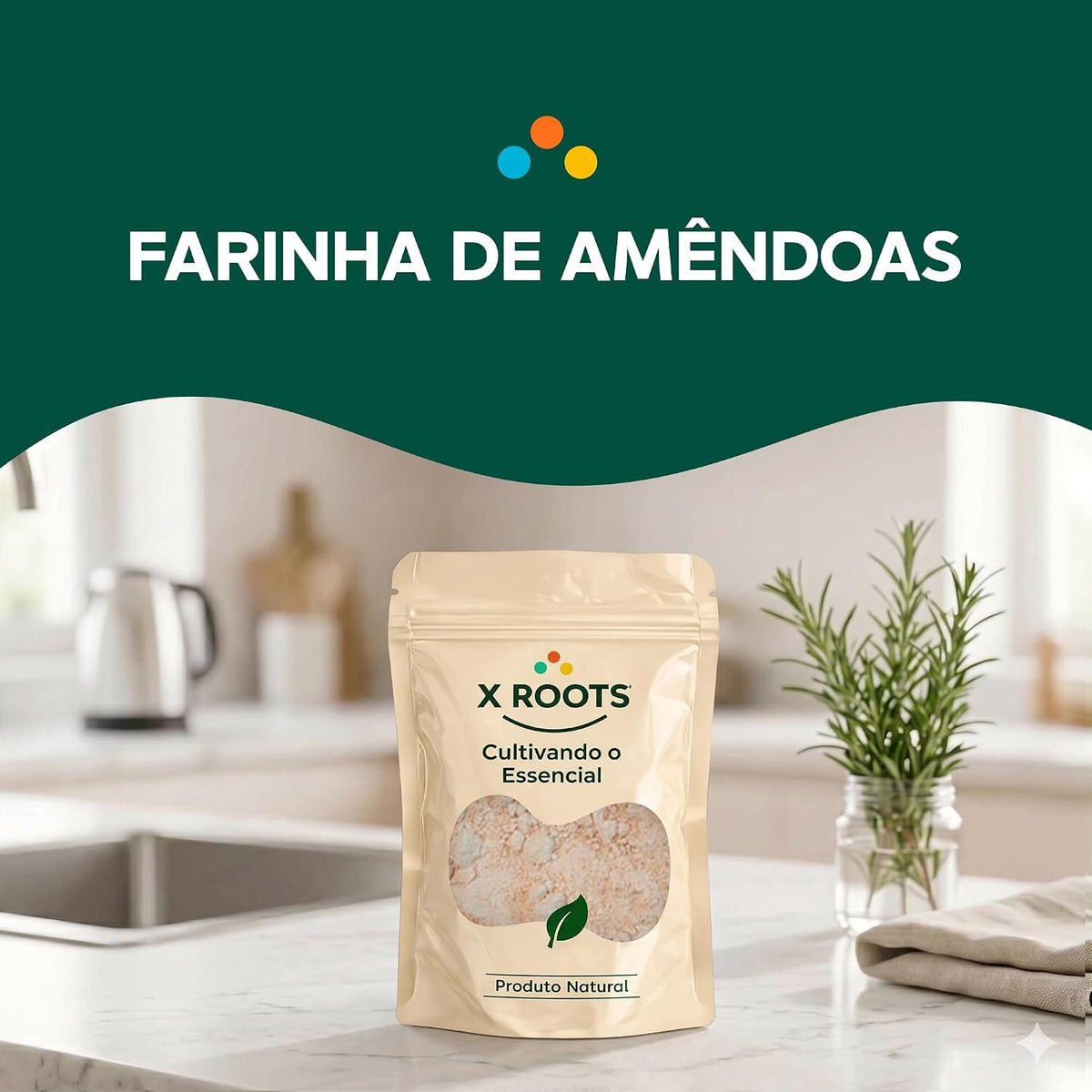 Farinha de Amêndoas X Roots
