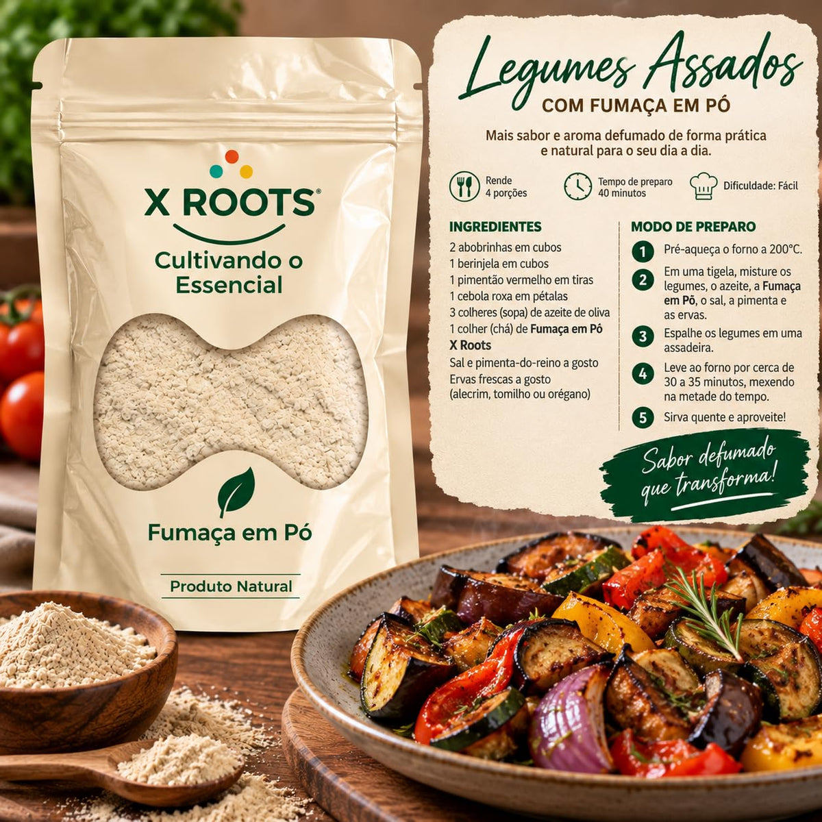 Fumaça em Pó X Roots