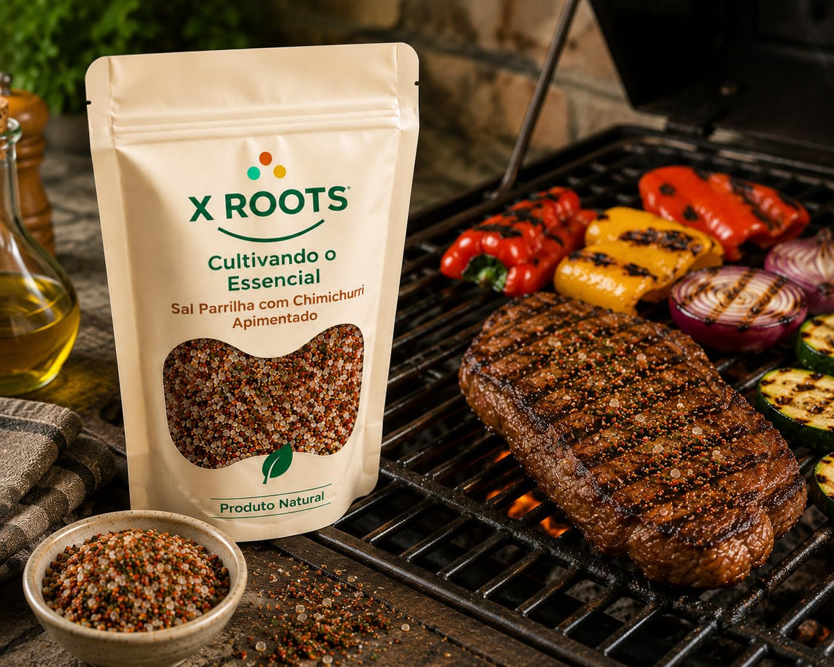 Sal de Parrilha com Chimichurri Apimentado X Roots