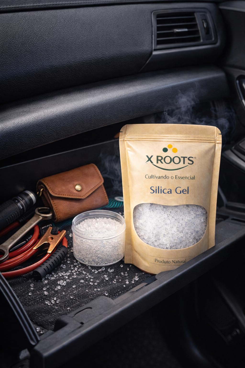Sílica Gel em Bolinhas X Roots