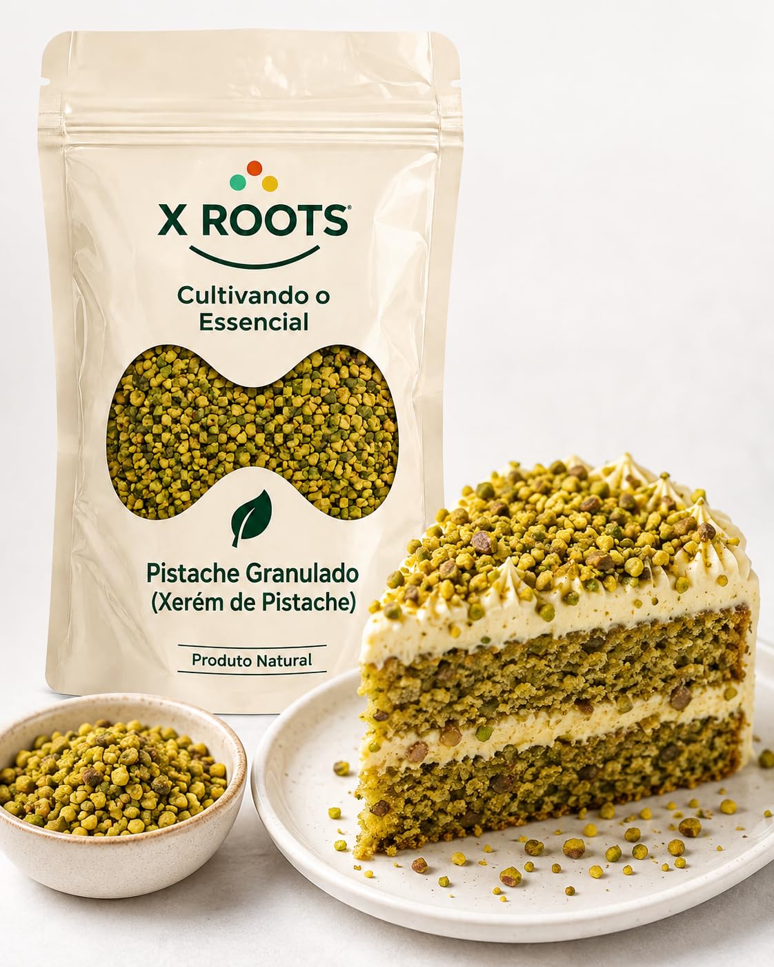 Pistache Granulado (Xerém de Pistache) X Roots
