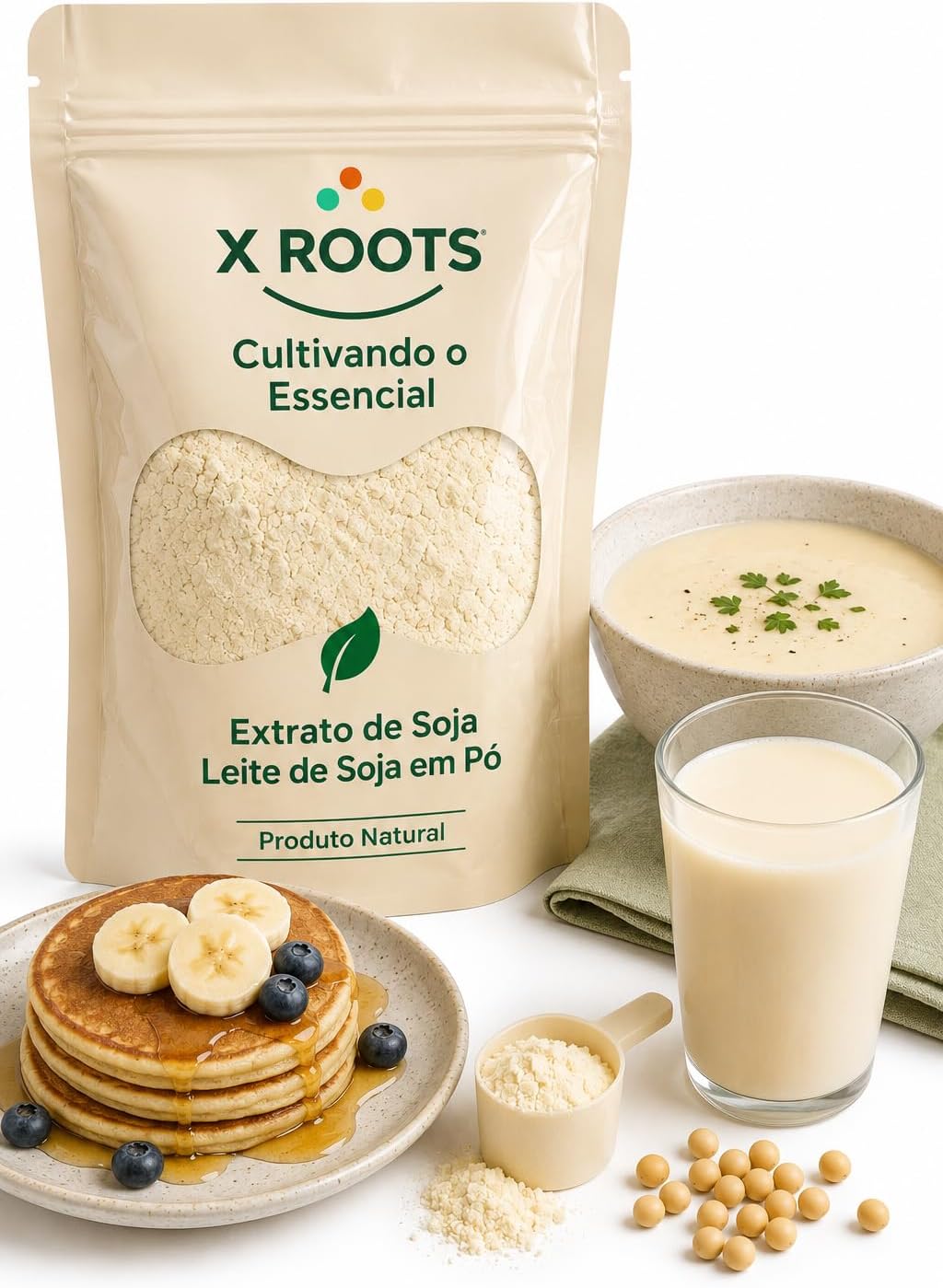 Extrato de Soja em Pó X Roots