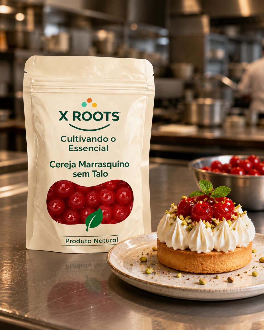 Cereja Marrasquino sem Talo X Roots