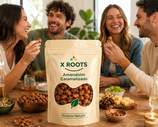 Amendoim Caramelizado X Roots