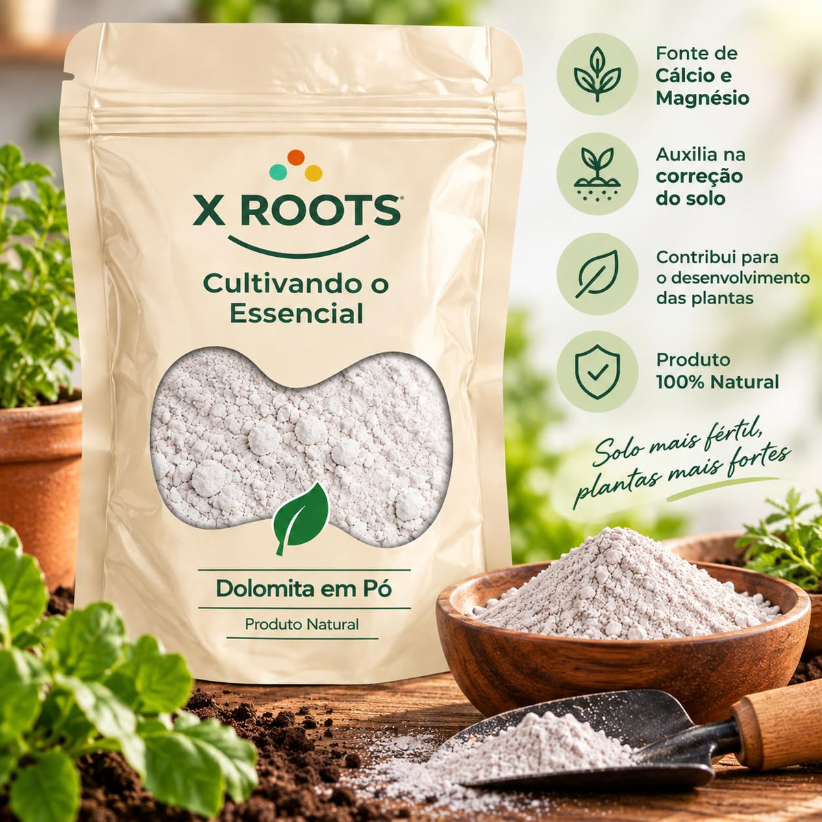 Dolomita em Pó X Roots