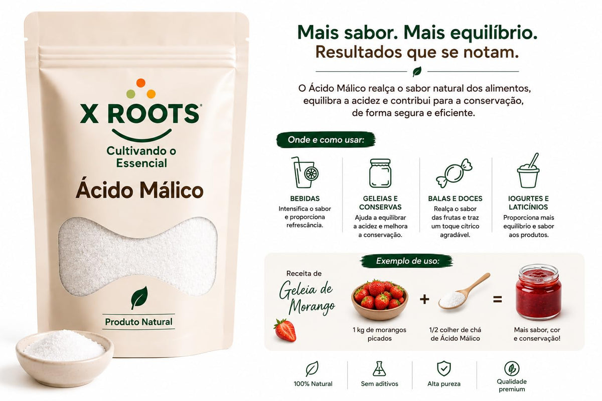 Ácido Málico X Roots