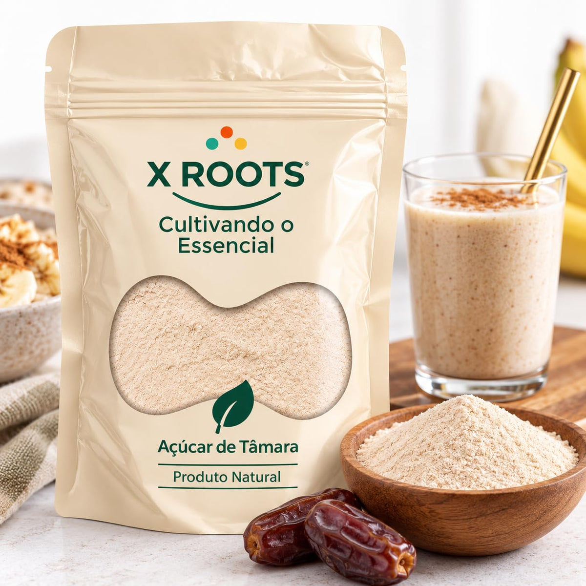 Açúcar de Tâmara X Roots
