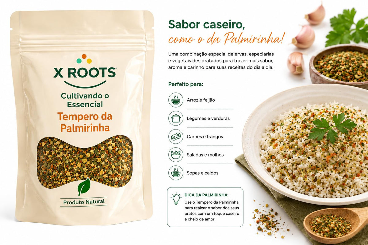 Tempero da Palmirinha X Roots
