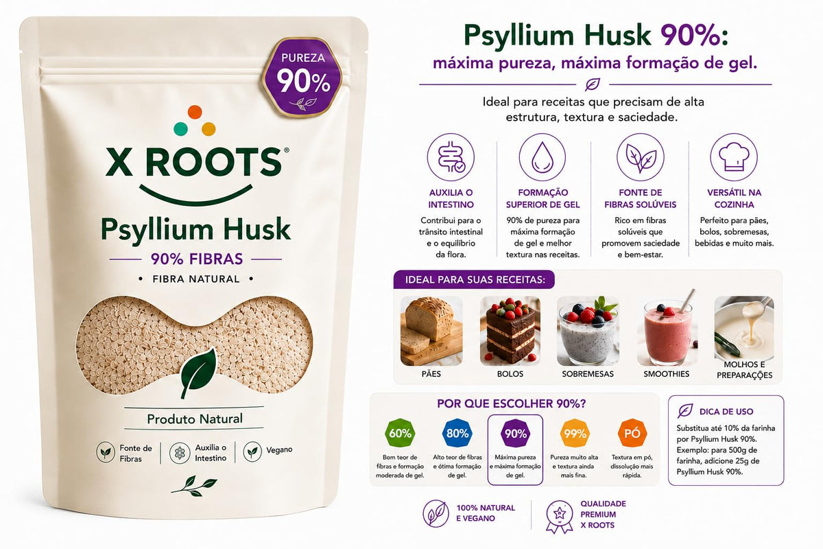Psyllium Husk 60% X Roots