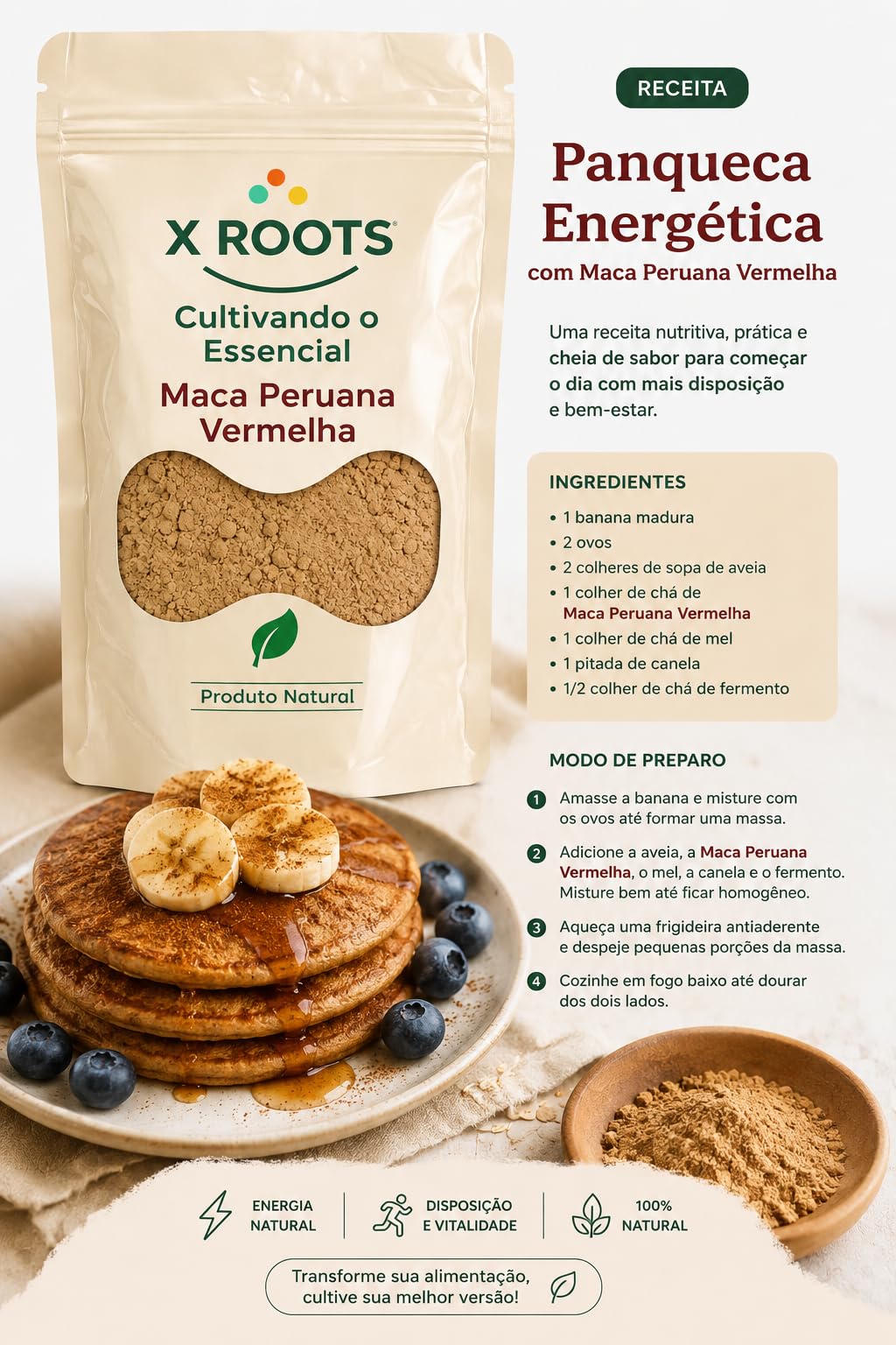 Maca Peruana Vermelha X Roots