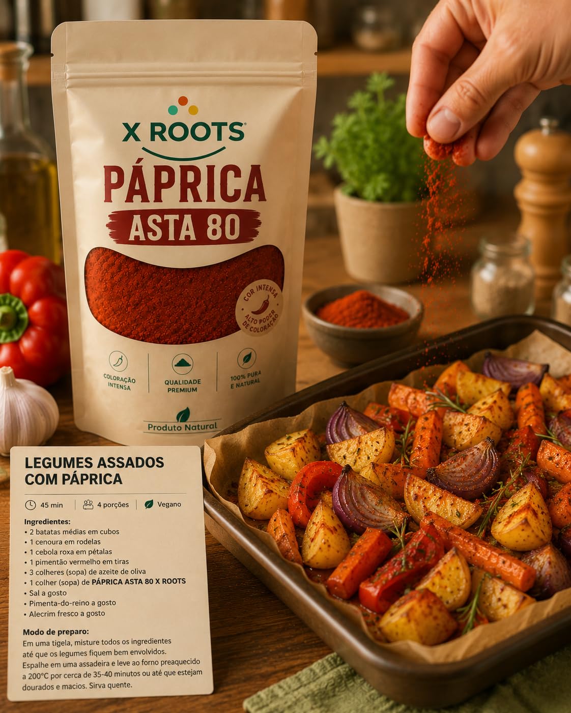 Páprica ASTA 80 Pura X Roots