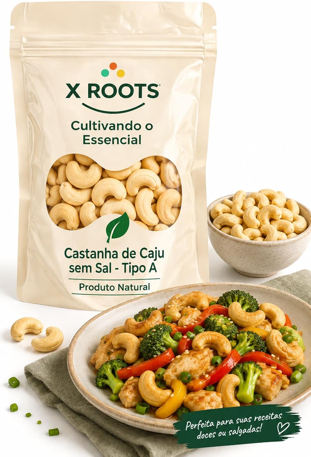 Castanha de Caju X Roots