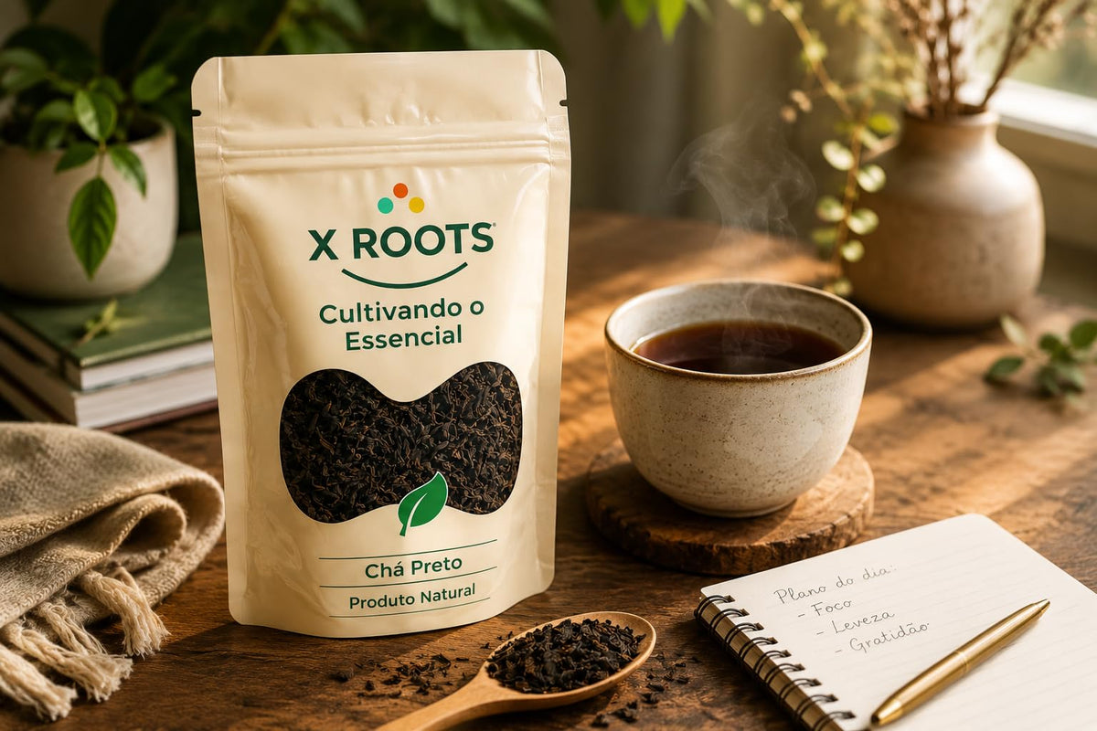 Chá Preto X Roots