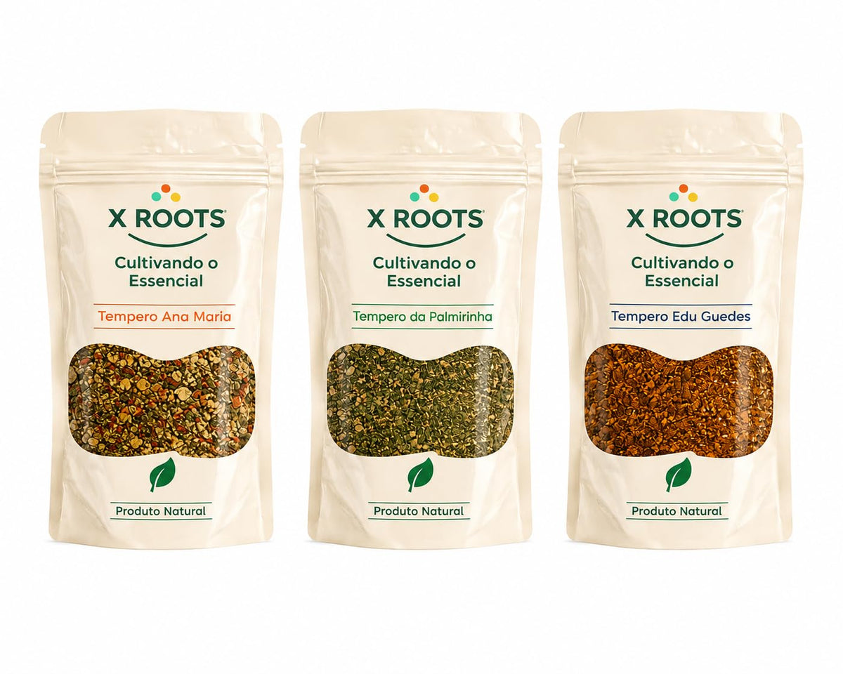 Kit Temperos das Celebridades X Roots
