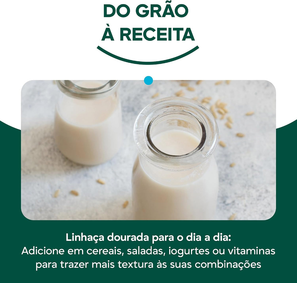 Semente de Linhaça Dourada X Roots