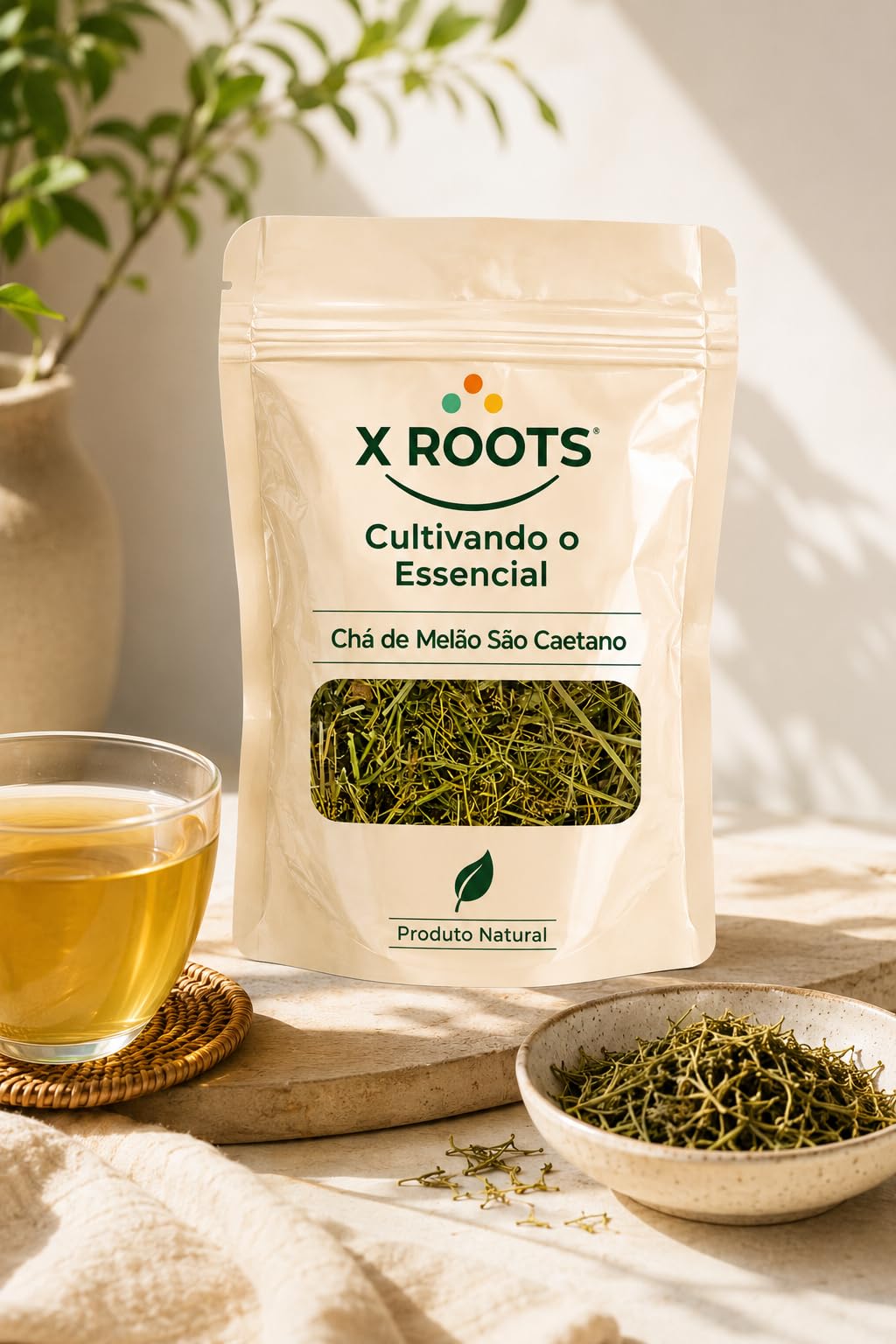 Chá de Melão de São Caetano X Roots