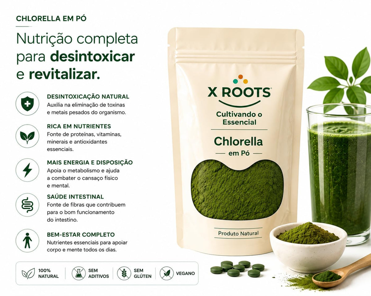 Kit Spirulina & Chlorella X Roots