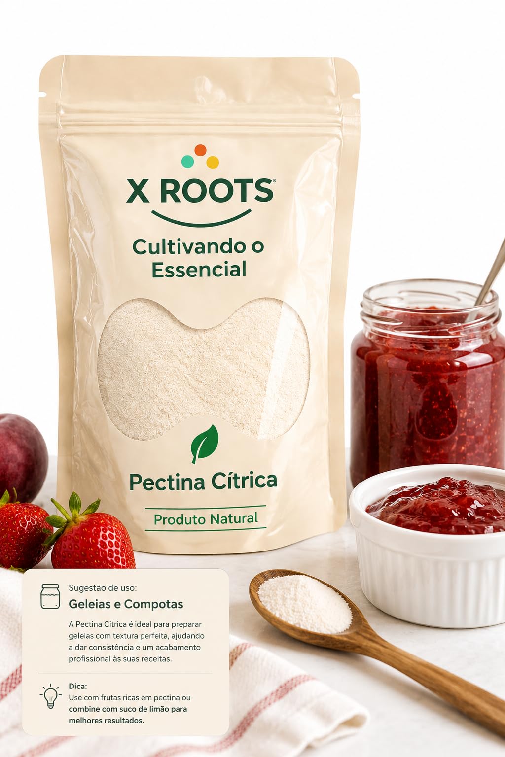 Pectina Cítrica X Roots