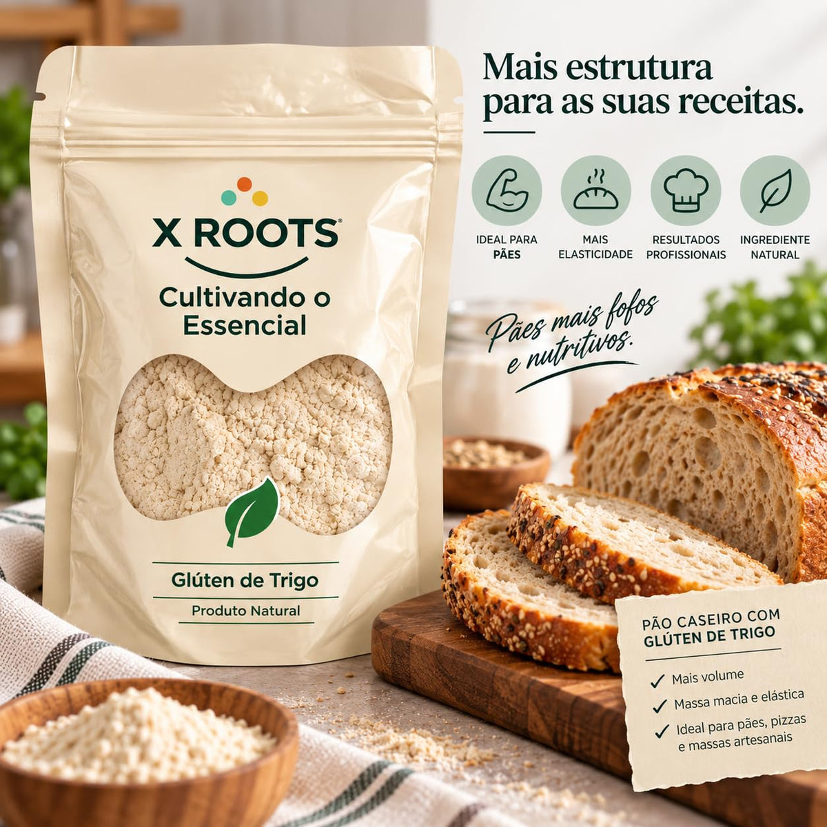Glúten de Trigo X Roots