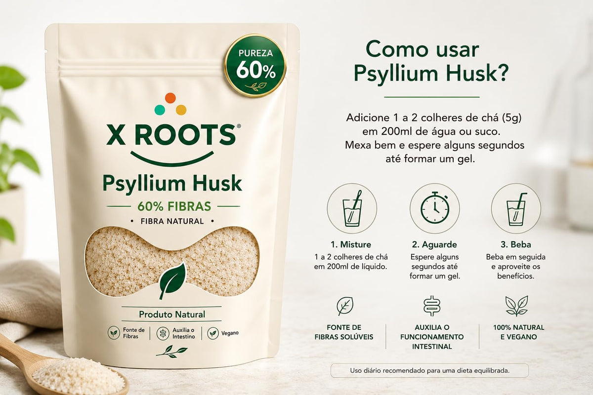 Psyllium Husk 60% X Roots