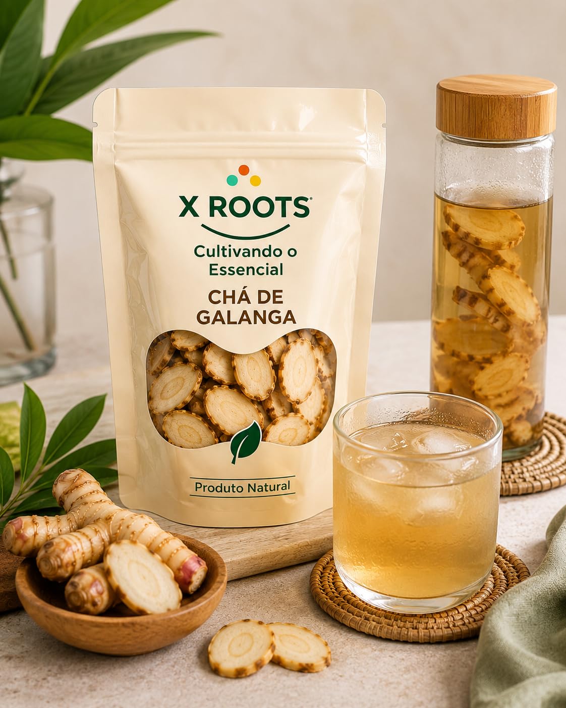 Chá de Galanga X Roots