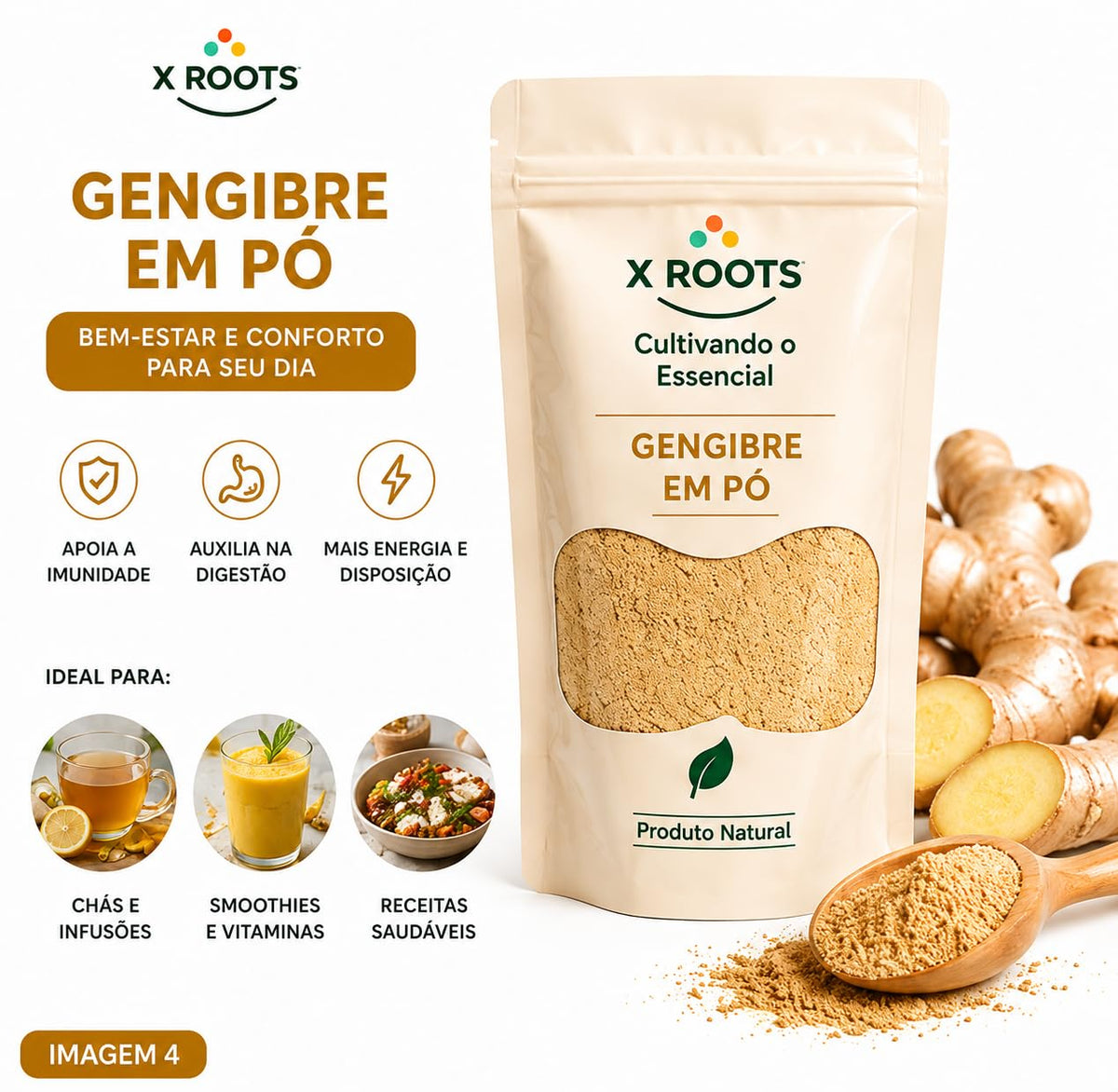 Kit Vitalidade Feminina X Roots