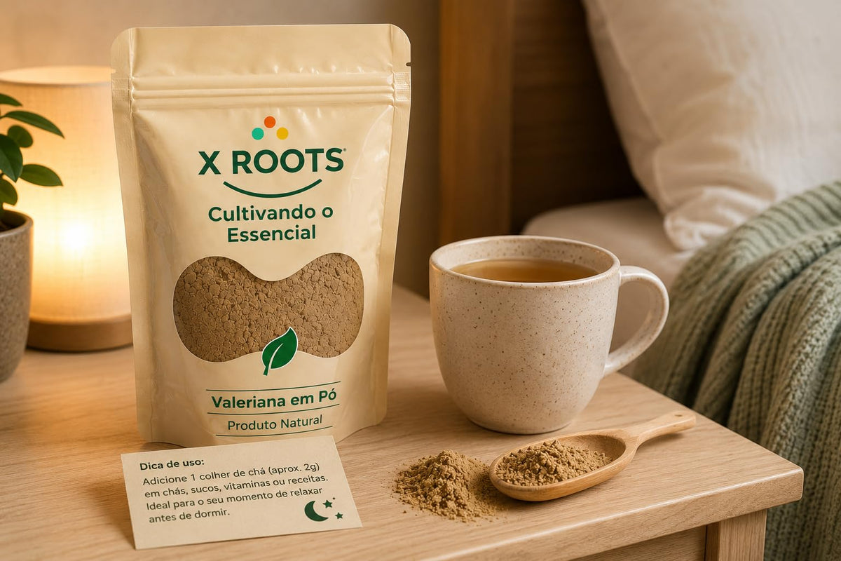 Chá de Valeriana em Pó X Roots