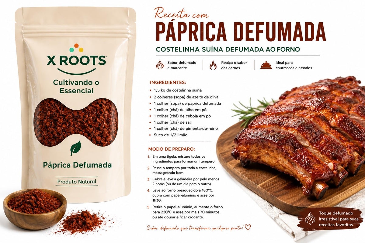 Kit 3 Pápricas X Roots
