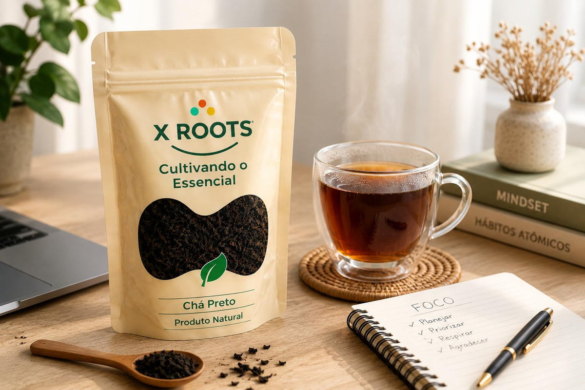 Chá Preto X Roots