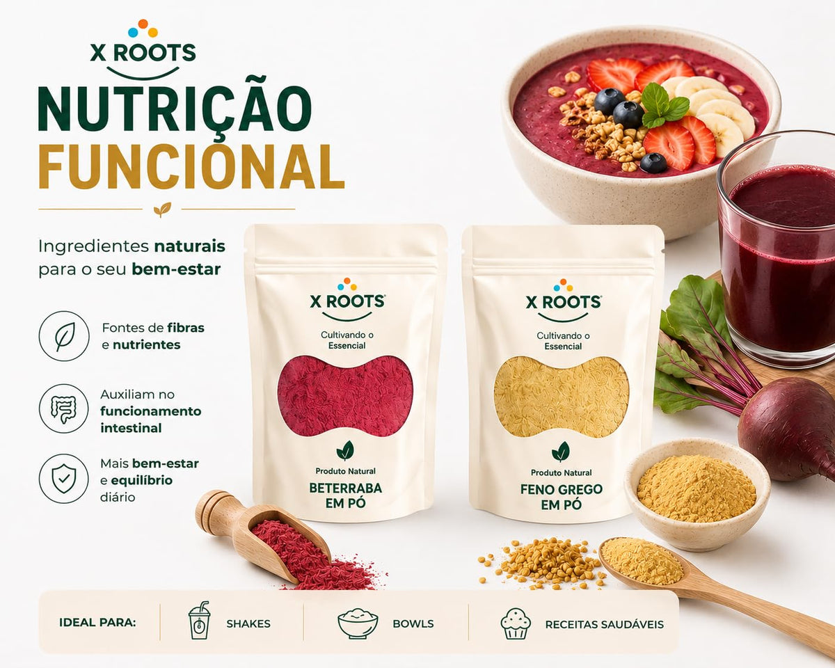 Kit Saúde Intestinal & Digestão X Roots
